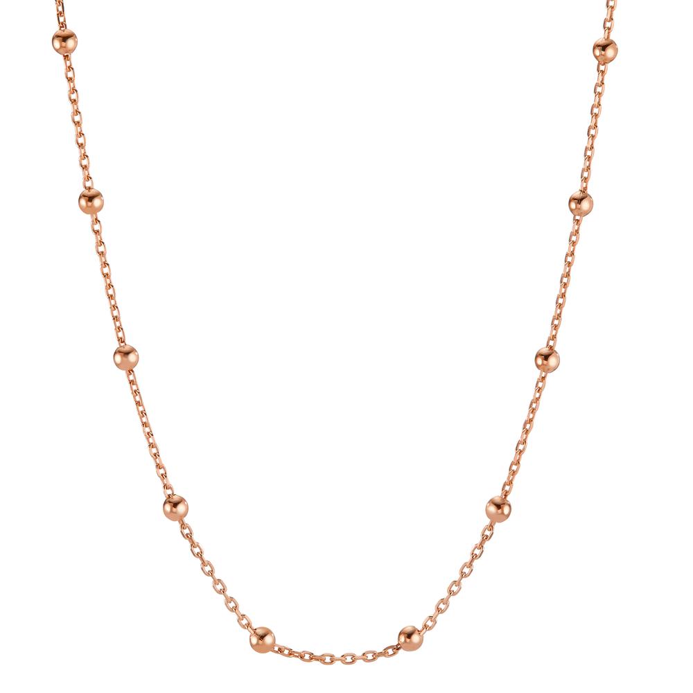 Collier Argent rosé Plaqué or 41-44 cm