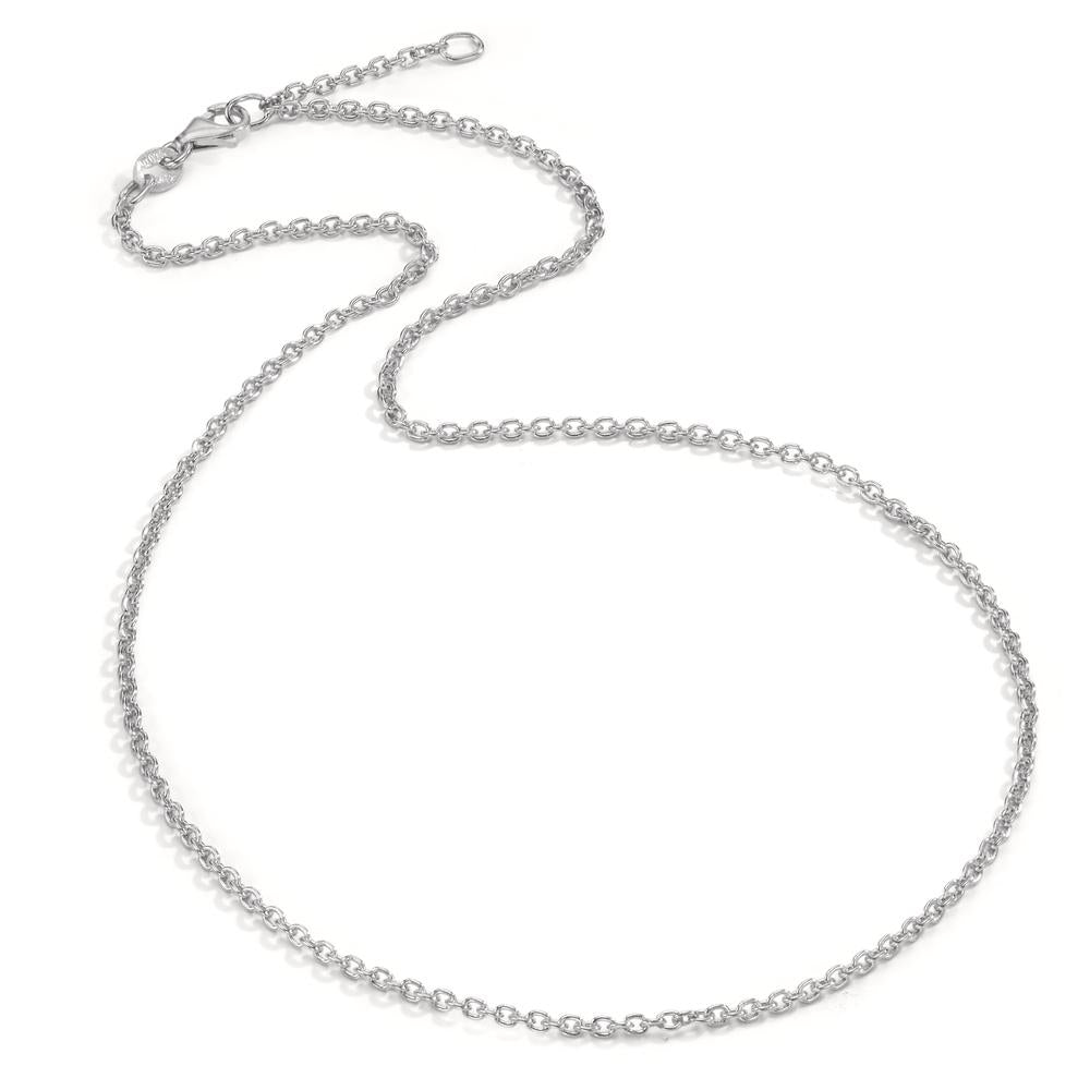 Chaînette Argent Rhodié 36-38 cm