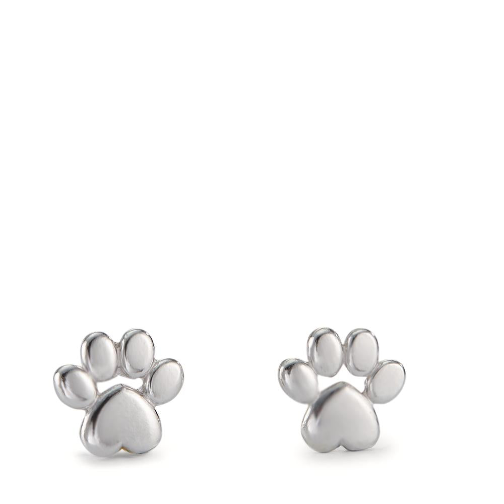 Clous d'oreilles Argent Rhodié Patte Ø7 mm