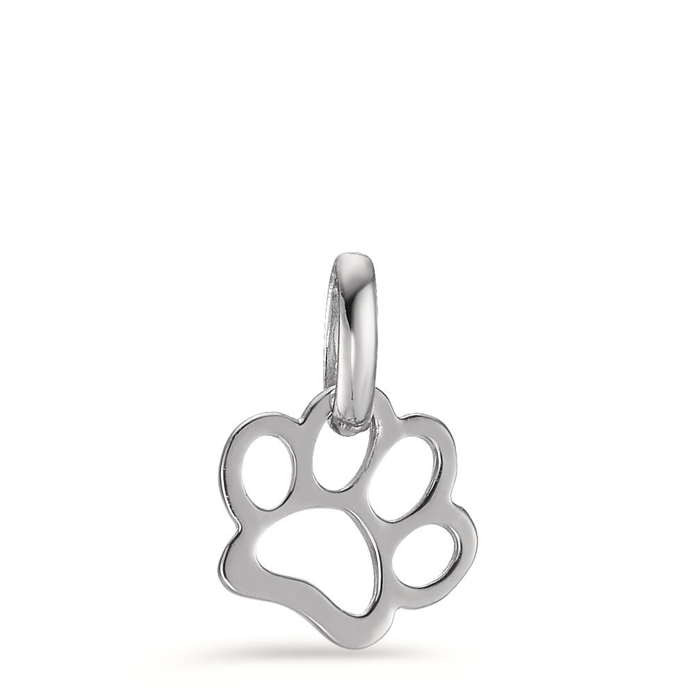 Pendentif Argent Rhodié Patte Ø8 mm