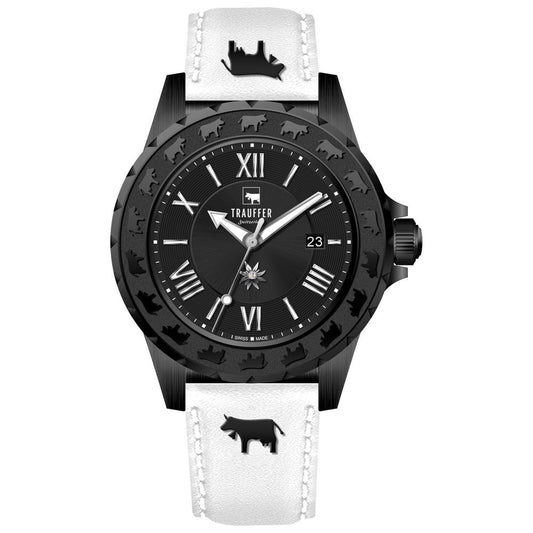 Montre Acier inoxydable noir PVD Ø34 mm