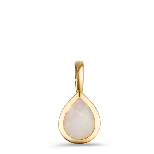 Anhänger 750/18 K Gelbgold Opal