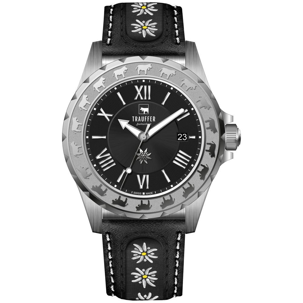 Montre Acier inoxydable Edelweiss Ø43 mm