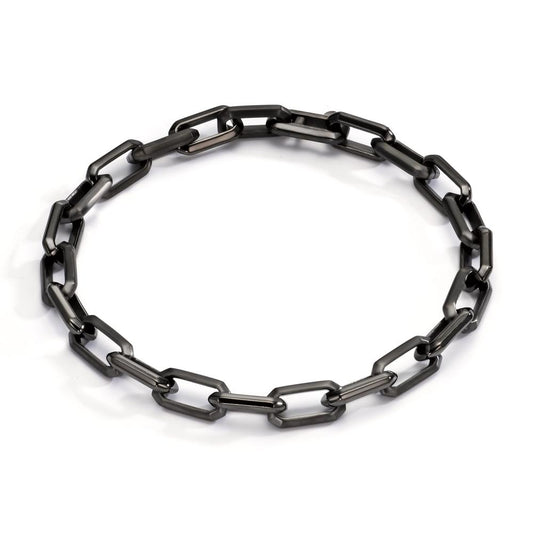 Bracelet Acier inoxydable noir PVD 21 cm