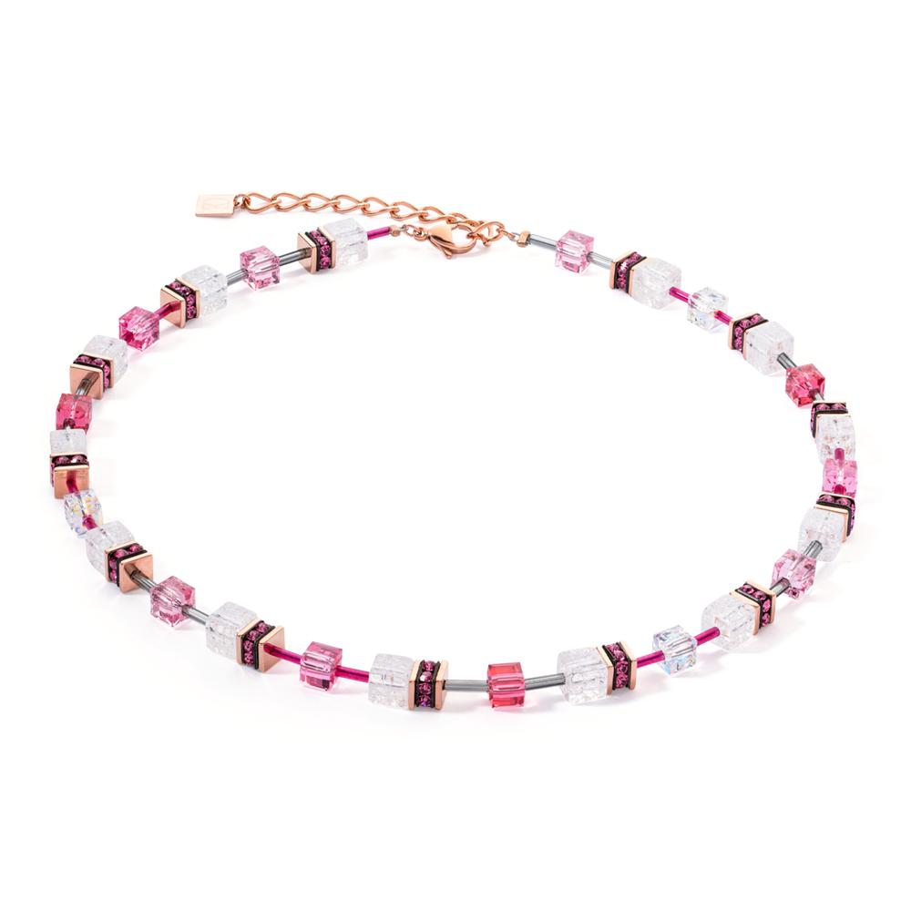 Collier Acier inoxydable rosé PVD 42-48 cm