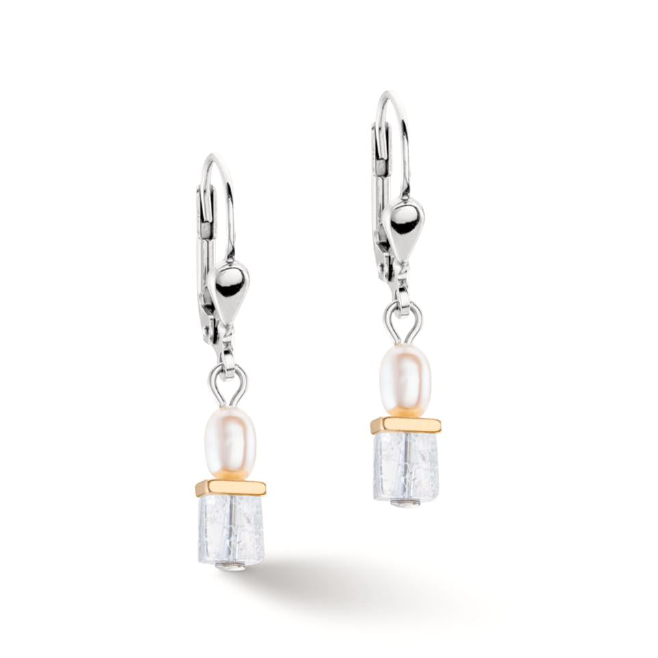 Pendant d'oreilles Acier inoxydable jaune PVD