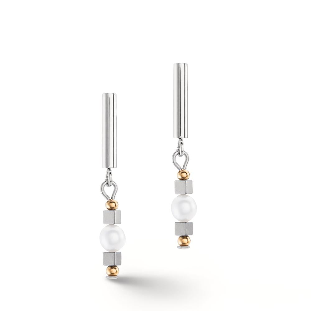 Pendant d'oreilles Acier inoxydable jaune PVD