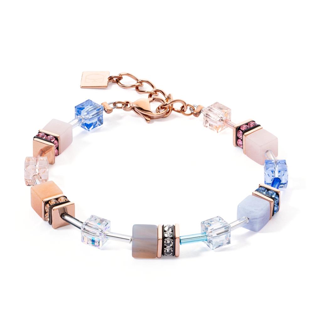 Bracelet Acier inoxydable rosé PVD 18.5-21.5 cm