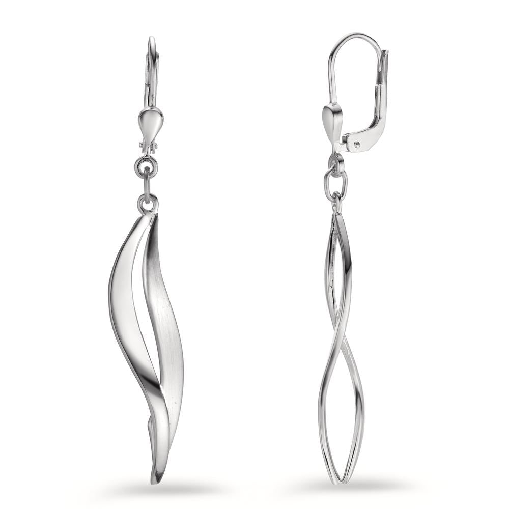 Pendant d'oreilles Argent Rhodié