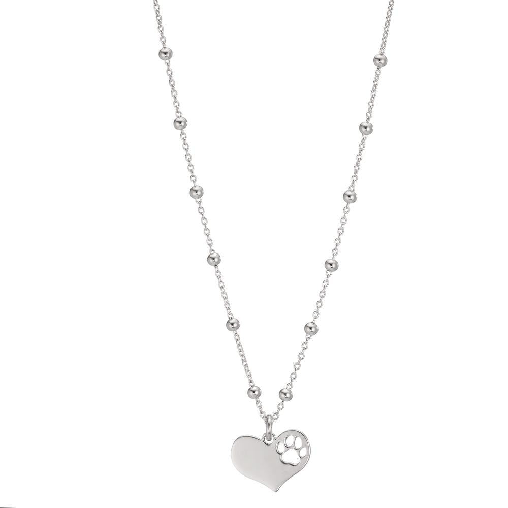 Collier Argent Rhodié Patte 40-44 cm