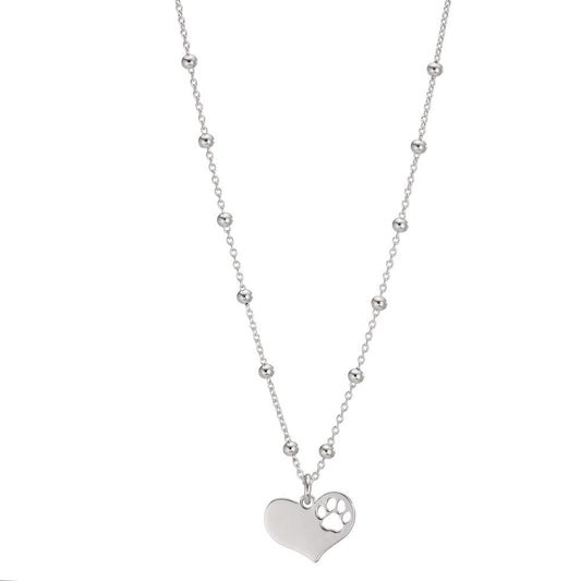 Collier Argent Rhodié Patte 40-44 cm