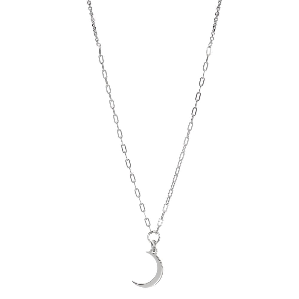 Collana Argento rodiato Luna 39-43 cm