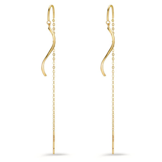 Boucles d'oreilles pendantes Or jaune 9K