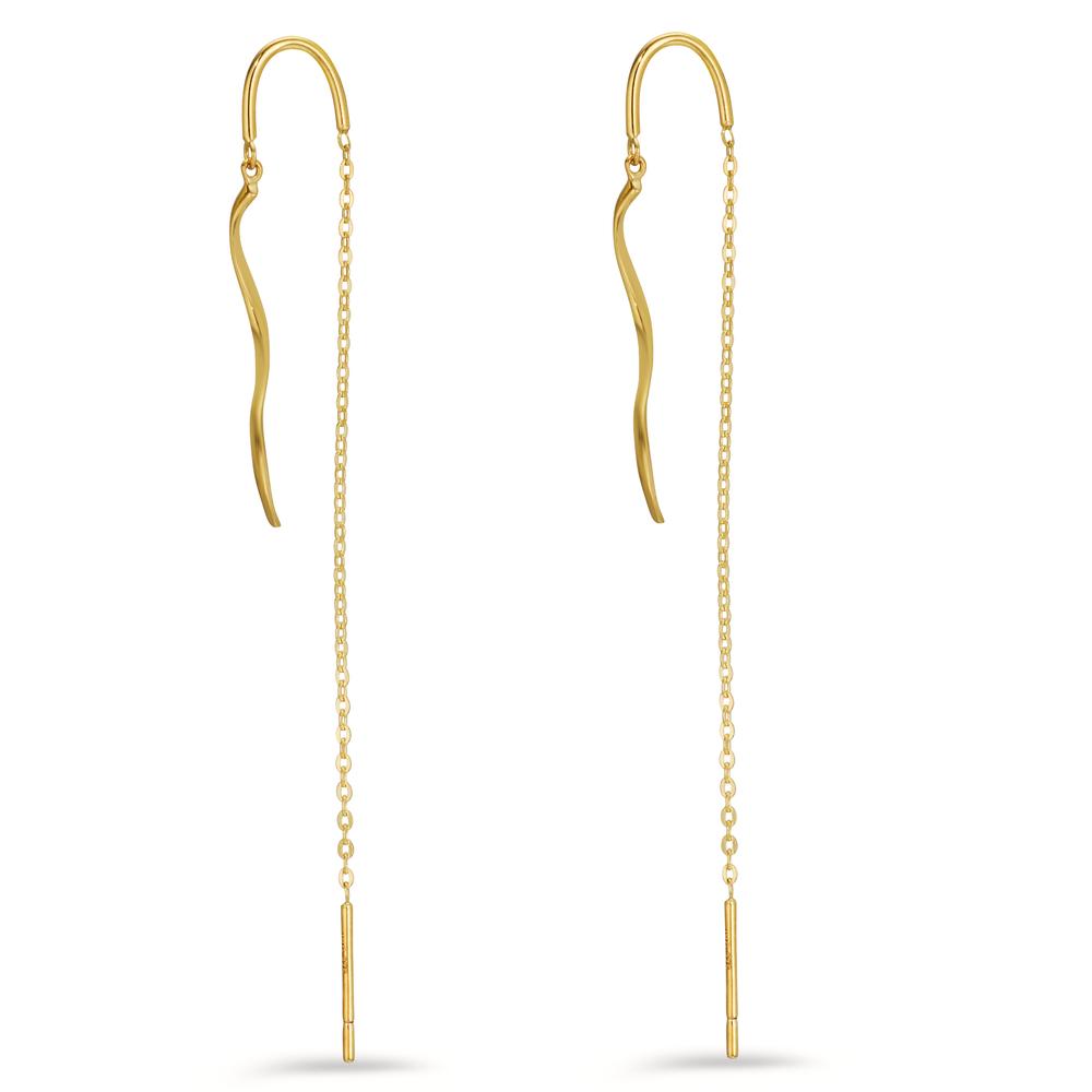 Boucles d'oreilles pendantes Or jaune 9K