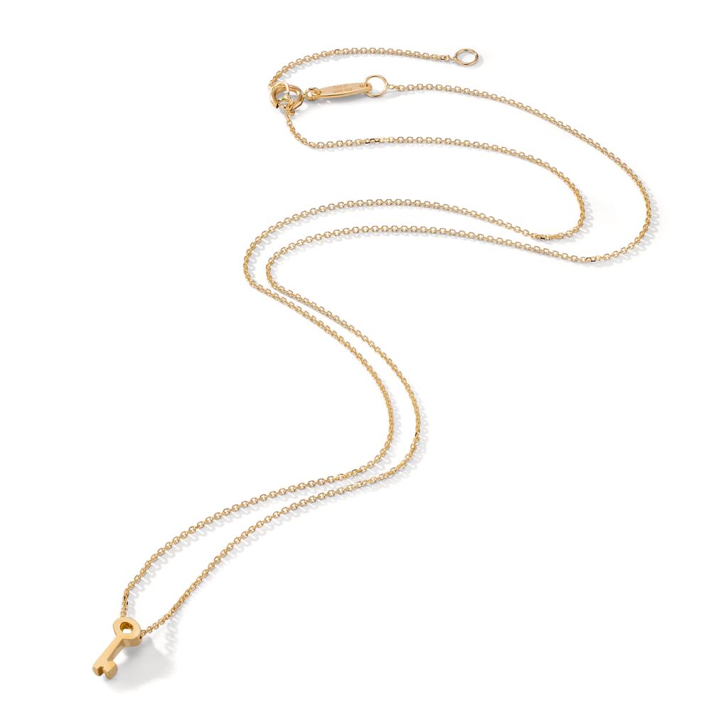 Collier Or jaune 14K Clé 39-42 cm