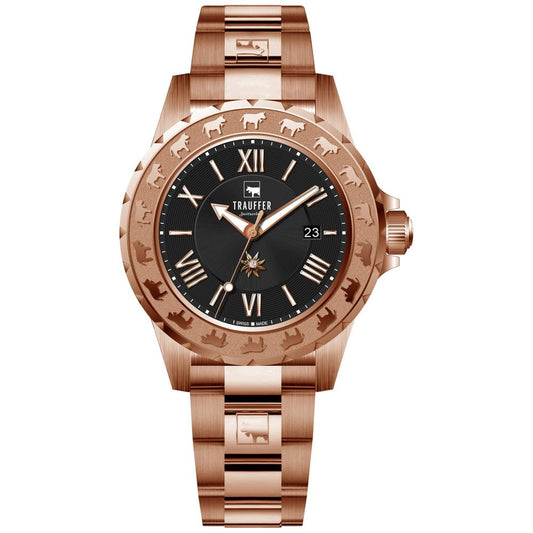 Montre Acier inoxydable rosé PVD Ø34 mm