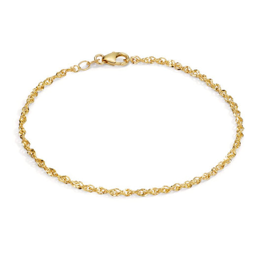 Bracelet Or jaune 14K 19 cm Ø2.4 mm