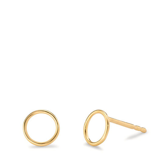 Clous d'oreilles Or jaune 14K Ø6.5 mm