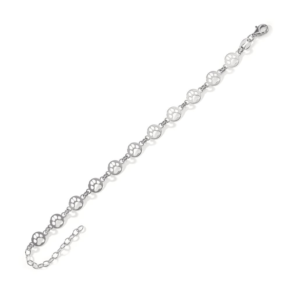 Bracciale Argento rodiato Zampa 15-19 cm