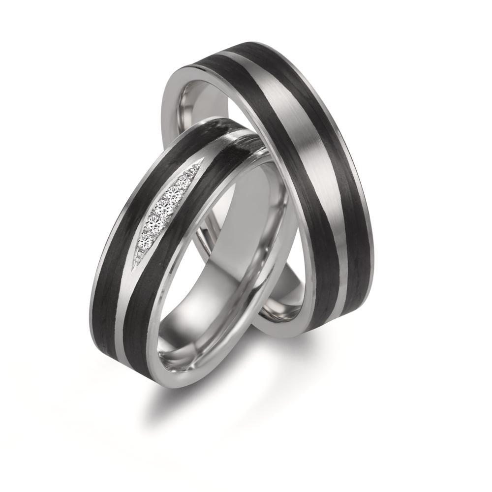 Partnerring 950 Platin, Carbon