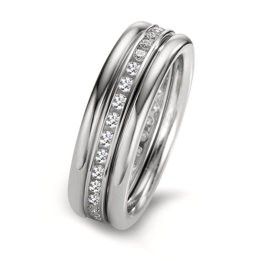 Ringset 3-teilig mit Diamant