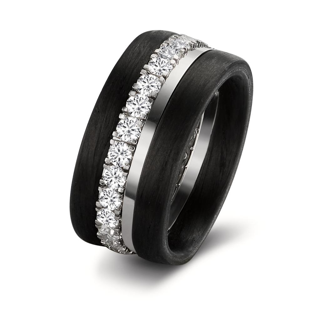 Ringset 4-teilig mit Diamant