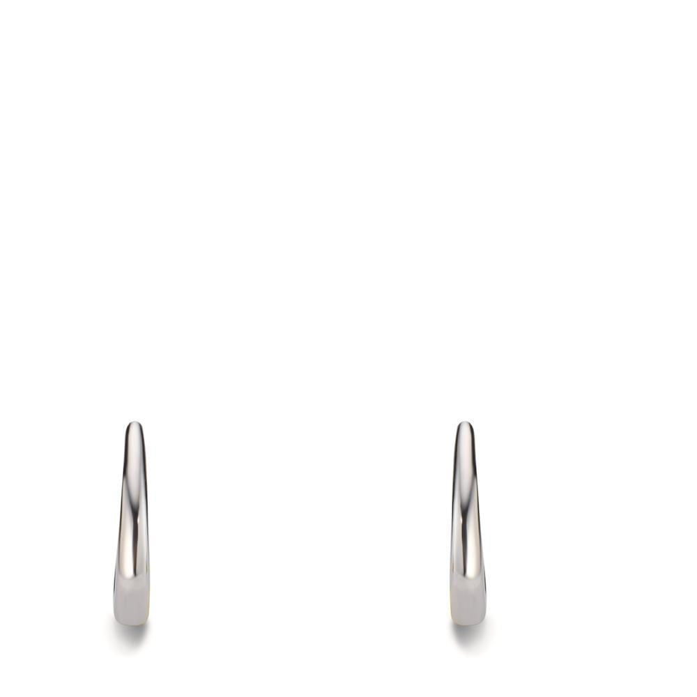 Pendant d'oreilles Argent Zircone Rhodié