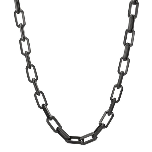 Collier Acier inoxydable noir PVD 50 cm