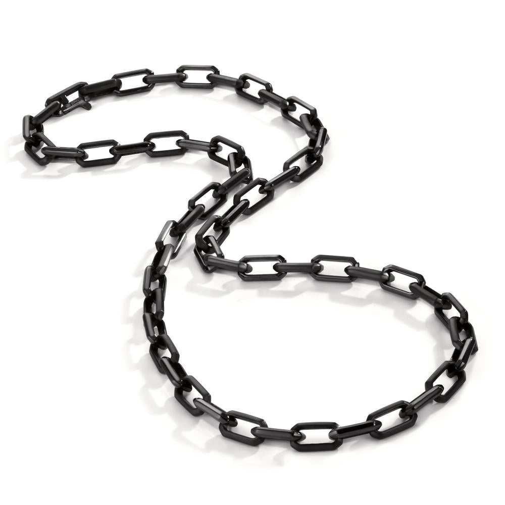 Collier Acier inoxydable noir PVD 50 cm