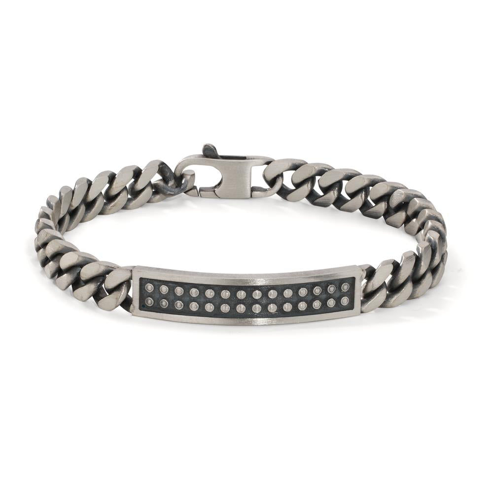 Bracciale Argento patinato 21 cm