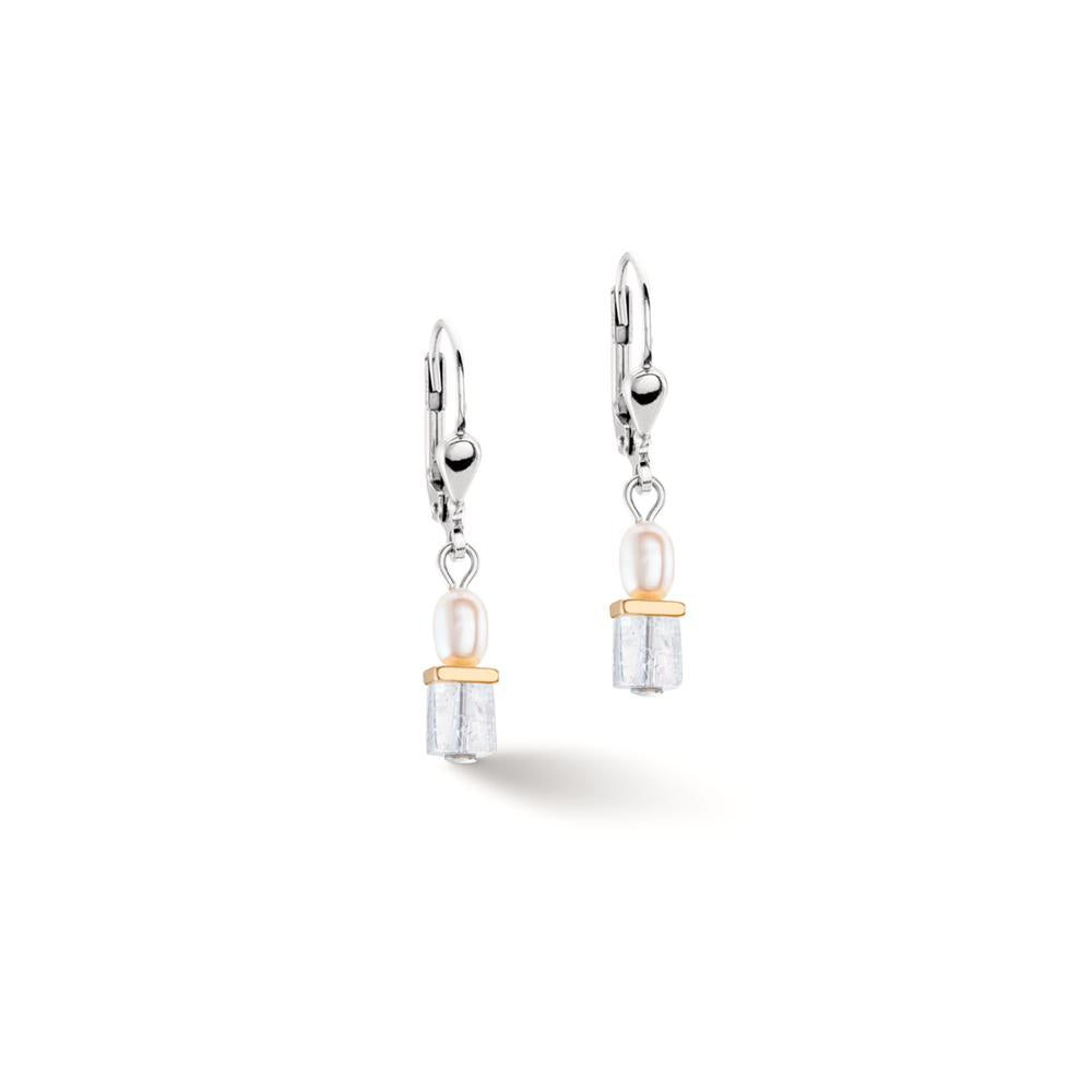 Pendant d'oreilles Acier inoxydable jaune PVD