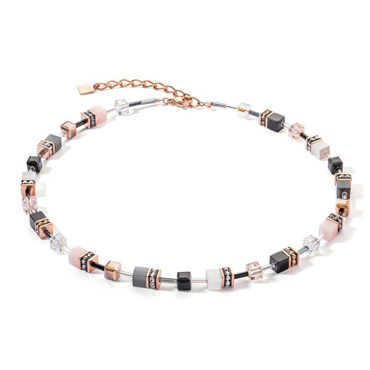 Collier Acier inoxydable rosé PVD 42-48 cm