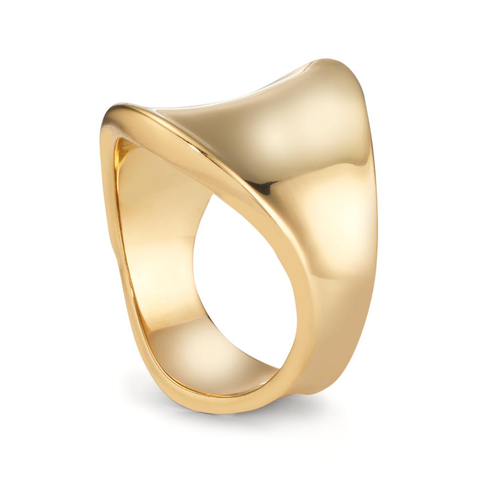 Fingerring Bronze vergoldet