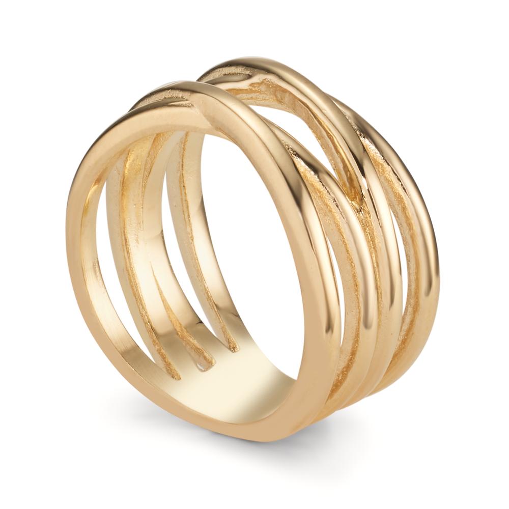 Fingerring Bronze vergoldet