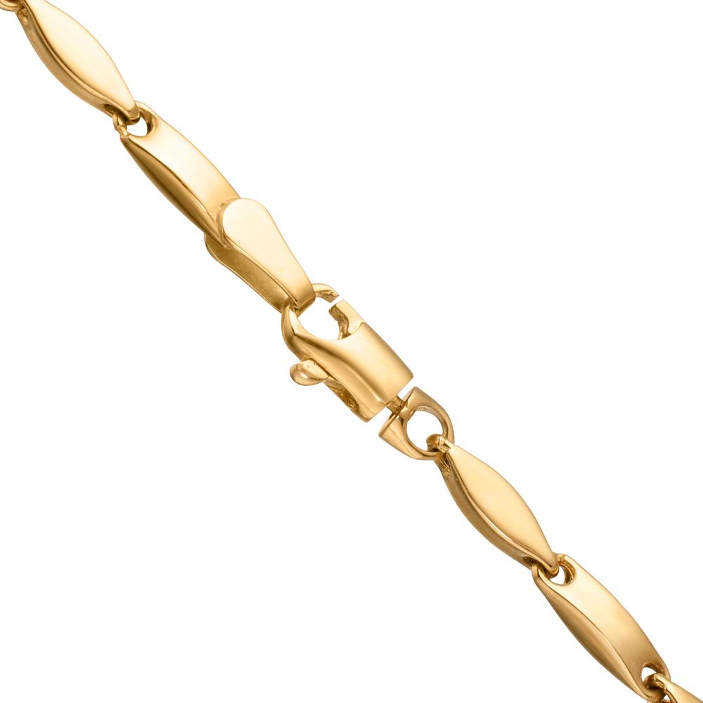 Collier 750/18 K Gelbgold