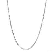 Halskette Silber rhodiniert 36 cm-552492