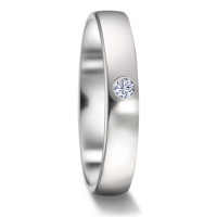 Alliance Platine 950 Diamant 0.04 ct, w-si-589520