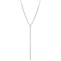 Collier Argent Zircone rosé Plaqué or 38-43 cm-603378