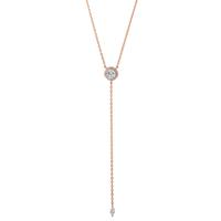 Collier Argent rosé Plaqué or 42-47 cm-603396