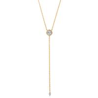 Collier Argent jaune Plaqué or 42-47 cm-603397